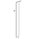WF696 - Assembled Cream White Shaker - Tall Filler - 3/4" thick 6" wide 96" tall