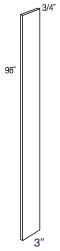 WF396 - Assembled Soda Shaker - Tall Filler - 3/4" thick 3" wide 96" tall