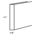 TK8 - RTA Sage Green Shaker - Toe Kick Cover - 1/4" thick 4-1/2" wide 96" long