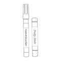 Fabuwood Allure Galaxy Elderberry Touch Up Kit