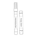 Fabuwood Allure Luxe Cabernet Red Touch Up Kit
