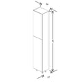 Fabuwood Illume Catalina Ida 1 18" W X 93" H X 13" D Tall Pantry Cabinet