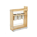 Fabuwood Allure Galaxy Seaside Pine 12" W Base Utensil Pull Out w/Blum Slides