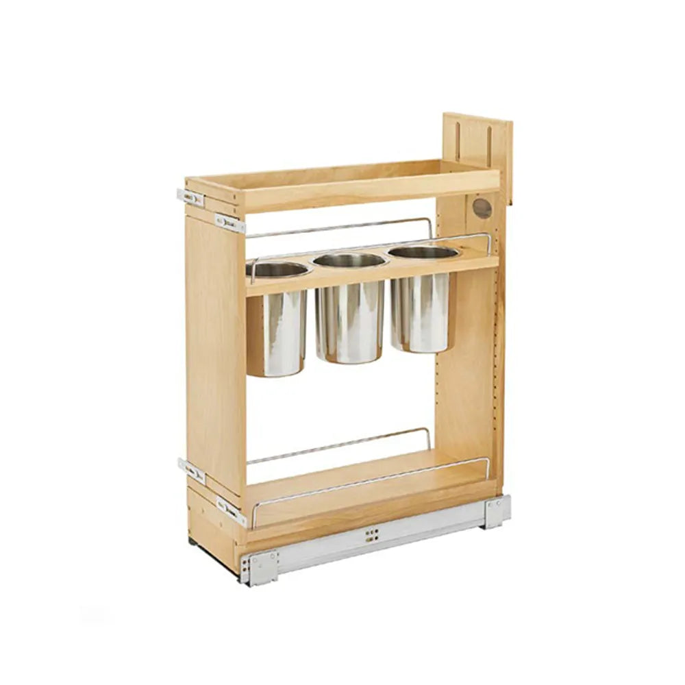 Fabuwood Allure Galaxy Seaside Pine 12" W Base Utensil Pull Out w/Blum Slides