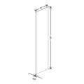 CNC Luxor Espresso 3/4" W X 120" H X 30" D Refrigerator End Panel