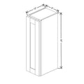 Fabuwood Allure Luna Natural Oak 9" W X 30" H X 12" D  Single Door Wall Cabinet