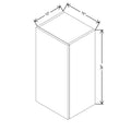 CNC Classic Milano Sand 15" W X 30" H Single Door Wall Cabinet