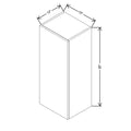CNC Classic Milano Dune 15" W X 36" H Single Door Wall Cabinet