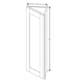 Fabuwood Allure Galaxy Natural Oak 12" W X 42" H X 12" D Wall End Cabinet