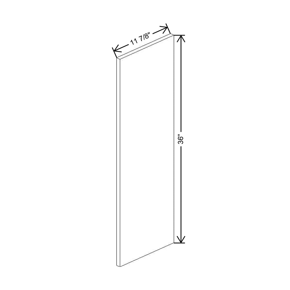 CNC Classic Broadway Cobalt 12" W X 36" H Decorative End