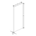 CNC Classic Broadway Beach 3/4" W X 30" H X 13" D End Panel