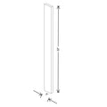 Fabuwood Illume Catalina Gris Plomo 3" W X 30" H Wall Filler