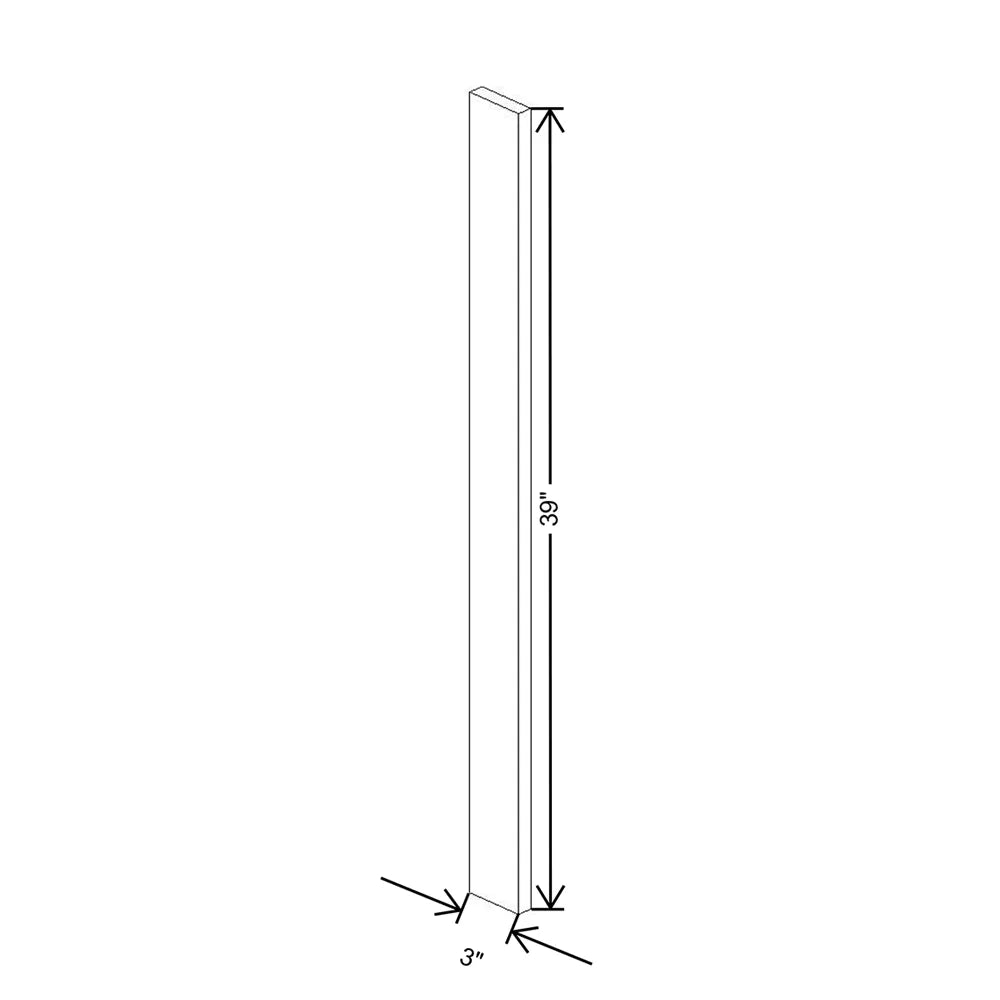 Fabuwood Allure Galaxy Biscuit 3" W X 39" H Wall Filler