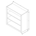 Fabuwood Allure Galaxy Biscuit 30" W X 30" H X 12" D Wall Open Shelf Cabinet