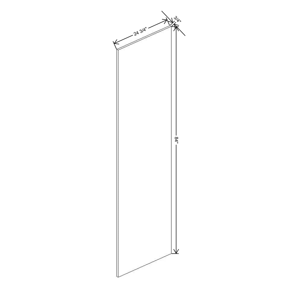 Fabuwood Ovela Catalina Verde Salvia 3/4" W X 84" H X 24 3/4" D Tall Wainscot Panel