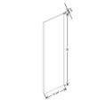Fabuwood Illume Catalina Basalto 11 1/2" W X 38 1/2" H X 3/4" D Wainscot Panel