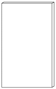 Eurocraft Ice Cream 03 - Matching Panel - Wall 13"W X 36"H