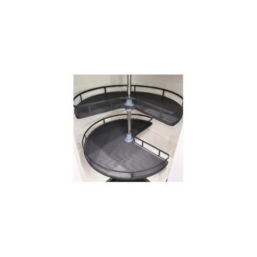 Eurocraft Haze Gray Slim Shaker - Accessories - Metal Lazy Susan