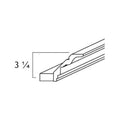 CCM8 - Assembled Perla Raised Panel - CLASSIC CROWN MOLDING 3 1/4" X 96" - 3 1/4" x 3 1/4" x 96Ó