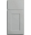 CNC Luxor Misty Grey 36" W X 15" H Double Door Wall Cabinet
