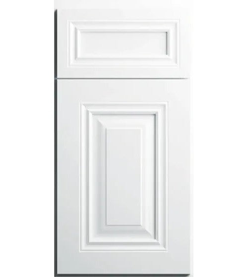 CNC Concord Park Avenue White 12" W Full Height Single Door Base Cabinet W/ 1 Pullout Shelf