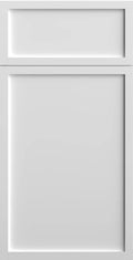 CNC Concord Newport cabinet door in White