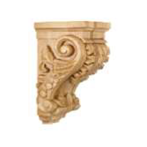 CORBB-1 - Assembled Perla Raised Panel - CORBEL 4 1/2" X 10" X 5" - 4 1/2" x 5" x 11"