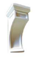 CORBEL-42 - RTA Toffee Shaker - CORBEL 2 3/4" X 8 1/4" X 2 3/4" - 2 3/4" x 2 3/4" x 8 1/4"