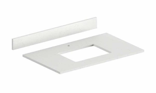 VT36 - Fabuwood Prefabricated Vanity Top - Single Sink - 37"W x 22"D