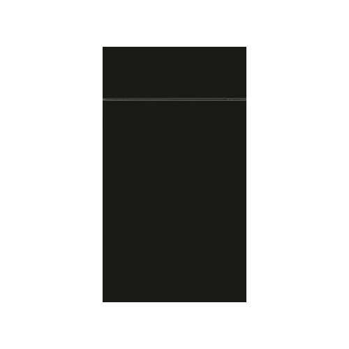 Eurocraft Black High Gloss Cabinet Door Sample