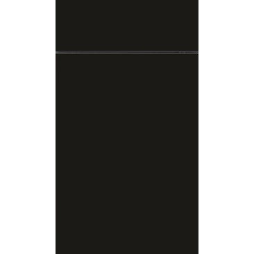 Eurocraft Black High Gloss Cabinet Door Sample