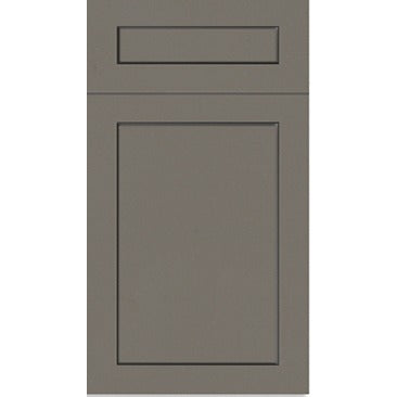 Eurocraft Gauntlet Gray Shaker Cabinet Door Sample