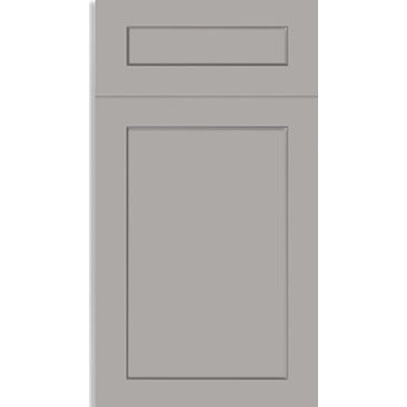 Eurocraft Haze Gray Shaker Cabinet Door Sample