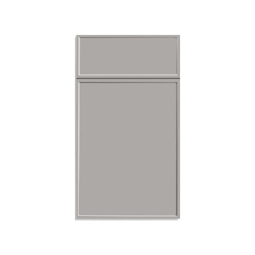 Eurocraft Haze Gray Slim Shaker Cabinet Door Sample