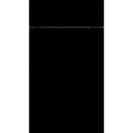 Eurocraft Matte Black Cabinet Door Sample