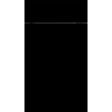 Eurocraft Matte Black Cabinet Door Sample