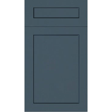 Eurocraft Midnight Blue Shaker Cabinet Door Sample