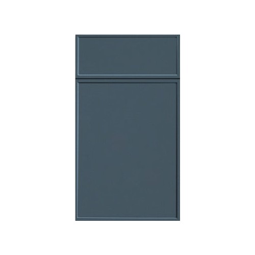 Eurocraft Midnight Blue Slim Shaker Cabinet Door Sample