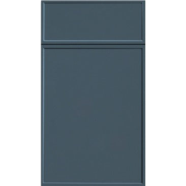 Eurocraft Midnight Blue Slim Shaker Cabinet Door Sample