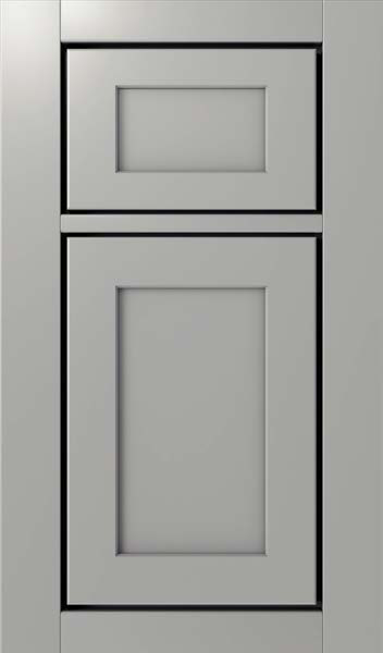 Fabuwood Valencia Lavari door in Nickel