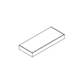 Eurocraft Gris Nube SM - Open Shelves - Floating Shelf 30" W X 3" H X 12" D