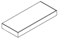 Eurocraft Matte Nautical - Open Shelves - Floating Shelf 42" W X 3" H X 12" D