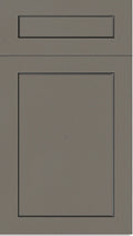 Eurocraft Gauntlet Gray Shaker cabinet door sample