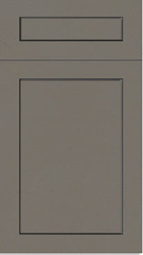 Eurocraft Gauntlet Gray Shaker cabinet door sample