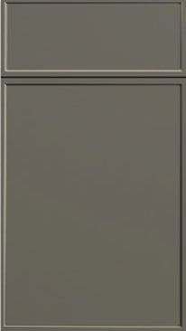 Eurocraft Gauntlet Gray Slim Shaker cabinet door sample