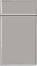 Eurocraft Haze Gray Slim Shaker cabinet door sample