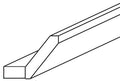 ACM8-S - Assembled Aria Blue Shaker - Shaker Angle Crown Molding