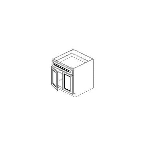 B27 - Assembled Aria Blue Shaker - Base Cabinet