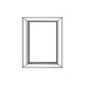 BDD24 - Assembled Weston Shaker - Base Dummy Decorative Door Panel