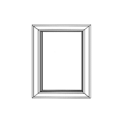 BDD24 - Assembled Aria Blue Shaker - Base Dummy Decorative Door Panel
